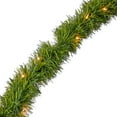 25 ft PreLit Soft Artificial Christmas Garland, Clear incandescent