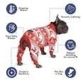 thumbnail image 4 of Pijama Spark Paws Recovery para perro, hombre, invierno, 2XL, 4 of 8