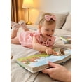 thumbnail image 3 of BemeyourBBs Baby Girls Summer Clothes Cotton Strawberry Outfits Bubble Romper Strawberry Embroidery Flying Sleeve Round Neck Bodysuit Playsuit and Headband Set, 3 of 9