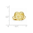 thumbnail image 2 of 14k Sweet 16 Heart Ring, 2 of 2