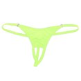 thumbnail image 2 of Levmjia Women Mini Thong Panties Seamless No Show Low Rise Solid Color Breathable Underwear For Daily Wear and Sports All Season, 2 of 3