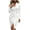 White, variant on Womens Long Sleeve Cocktail Dresses Pearls Strap Bodycon Midi Dress for Wedding, Prom, Cocktail Party, Bridal Shower Pink M