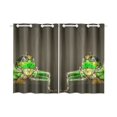 thumbnail image 1 of BSDHOME Grasshopper Window Curtain Kitchen Curtain 26x39 inches (Two Piece), 1 of 3