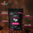 thumbnail image 4 of Earth Co | Caf&eacute; + Col&aacute;geno Beauty | Con Col&aacute;geno hidrolizado y &Aacute;cido f&oacute;lico (B9) | Caf&eacute; molido | 500g., 4 of 7