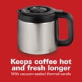 thumbnail image 5 of Hamilton Beach 12-Cup Front Fill Thermal Coffee Maker in Black, 5 of 8