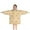 Yellow Lemon Fruit-1, variant on Yellow Lemon Fruit Slices Beige Pattern Blanket Hoodies for Kids 6-13YR Oversize Wearable Blanket Hoodies for Boys Girls Teens