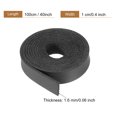 thumbnail image 2 of Uxcell Faux Leather Straps Strip Belt Leather String 1cm/0.4" Width for DIY Ornament Accessories,Black, 2 of 6