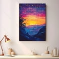 thumbnail image 2 of Negba Travel Canvas Prints, Israel Starry Night Travel decor, Negba Map Poster, Israel Travel Decor Artwork - 98AZ937, 2 of 2