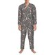 thumbnail image 3 of Balery Hedgehogs and Flowers1 Pijama para Hombre de Dos Piezas con Manga Larga, Conjunto de Dormir y Descanso Suave con Bolsillos-X-Large, 3 of 7