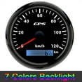 thumbnail image 1 of 85MM GPS Speedometer 30/60/120/200KMH 9-30V 7 Colors Backlight Odometer Speed Gauge Meter GPS Antenna For Motorcycle Accessories ,Wide Applicability, 1 of 4