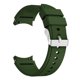 thumbnail image 1 of Banda de silicona para Samsung Galaxy Watch4 Smart Watchband Strap (Verde militar), 1 of 9