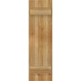 thumbnail image 5 of 10 3/4"W X 37"H Timbercraft Two 5 3/8" Boards Joined Board-N-Batten Shutters, Rough Sawn Western Red Cedar (Per Pair), 5 of 13