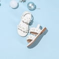 thumbnail image 5 of enyan Summer Shoes Toddler Girls Sandals Little Girls Kids Summer Shoes Toddler Sandals,White,Size 1.5, 5 of 6
