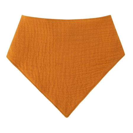 

QUSENLON Infant Toddler Sleeveless Feeding Bib Baby Stuff Feeding Drawing Apron Dirtyproof for Triangle Shape Cute Solid Color Bi