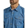 thumbnail image 4 of Wrangler Men's Short Sleeve Woven Shirt, Sizes S-5XL, 4 of 5
