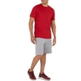 thumbnail image 2 of Athletic Works Men's and Big Men's Core Quick Dry Short Sleeve T-Shirt, up to Size 5XL, 2 of 9