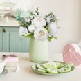 thumbnail image 5 of Blosmon Peonies Artificial Flowers 2 Pcs Vintage White Silk Peony Flowers Faux Floral Arrangements Bouquet for Wedding Party Home Decor, 5 of 8