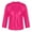 Hot Pink, variant on Doomiva Kids Boys Girls Shiny Dance Top Athletic T-shirt for Ballet Jazz Hip Hop Performance Disco Silver 100