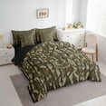 thumbnail image 3 of Manfei Abstract Camouflage Twin Bedding Sets 7-Piece,Geometric Camo Bedding Comforter Set Microfiber,Vintage Aesthetic Breathable Sheet Sets,Ultra Soft Teenager Bedroom Decor, 3 of 7