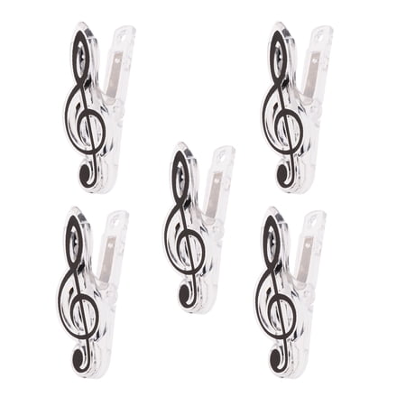 5pcs Black Music Folder Stationary
