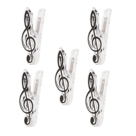 5pcs Black Music Folder Stationary