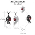 thumbnail image 3 of Collares de pareja, conjunto de collar de alas de ángel demonio para parejas oso de fresa  Electrónica, 3 of 4