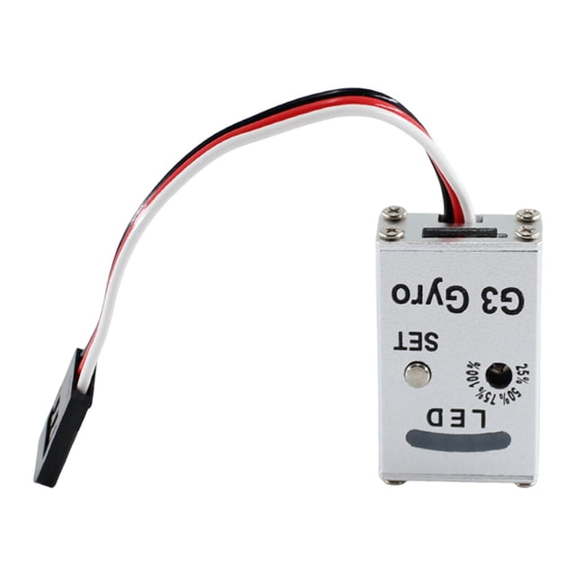 Giroscopio para coche RC, mini giroscopio, práctico, directo, reemplaza accesorio compacto , sensibilidad ajustable para Wltoys.