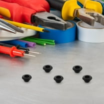 MLINS  60 Pcs Rubber Firewall Hole Plugs Floor Cable Protector Black