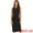 Black, variant on DARING DIVA Round Neck Bodycon Sheath Sleeveless Work Dress XS Dark Navy