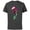 Charcoal, variant on Marvel Studios X-Men ’97 Gambit and Rogue Super Hero Team-Up- Short Sleeve Cotton T-Shirt for Adults - Customized-Red
