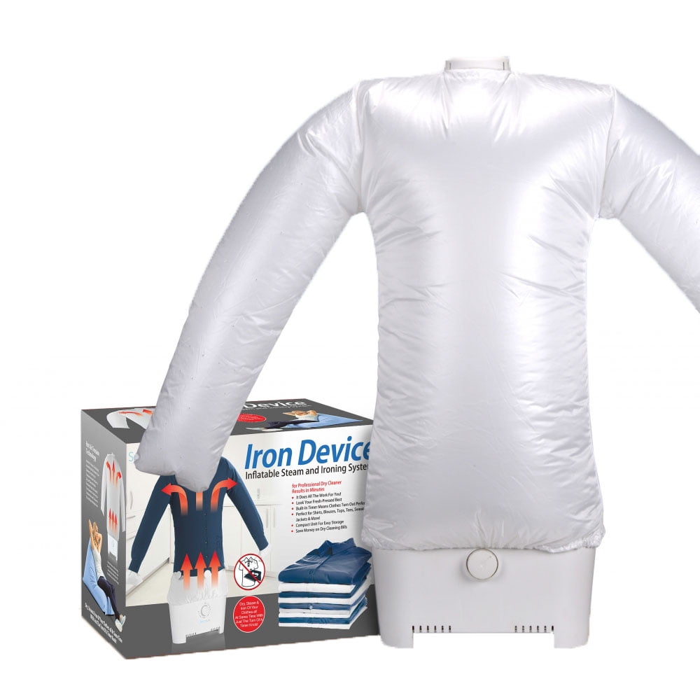 SereneLife Inflatable Steam and Ironing Clothes Garment Steamer Machine (2 Pack)