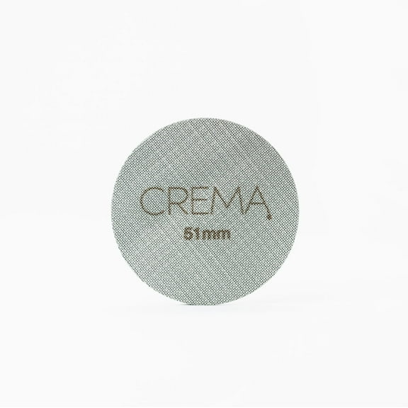 Crema Coffee Products | 51mm Puck Screen | Gray | Steel