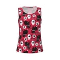 thumbnail image 4 of Easygdp Cute Dog Women's Workout Tank Top, Running Top, Hiking Shirt, Quick-Dry for Running, Yoga, Hiking - Small, 4 of 9