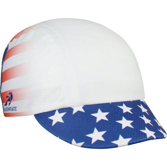 Headsweats Spin Cycle Cycling Cap: Stars and Stripes
