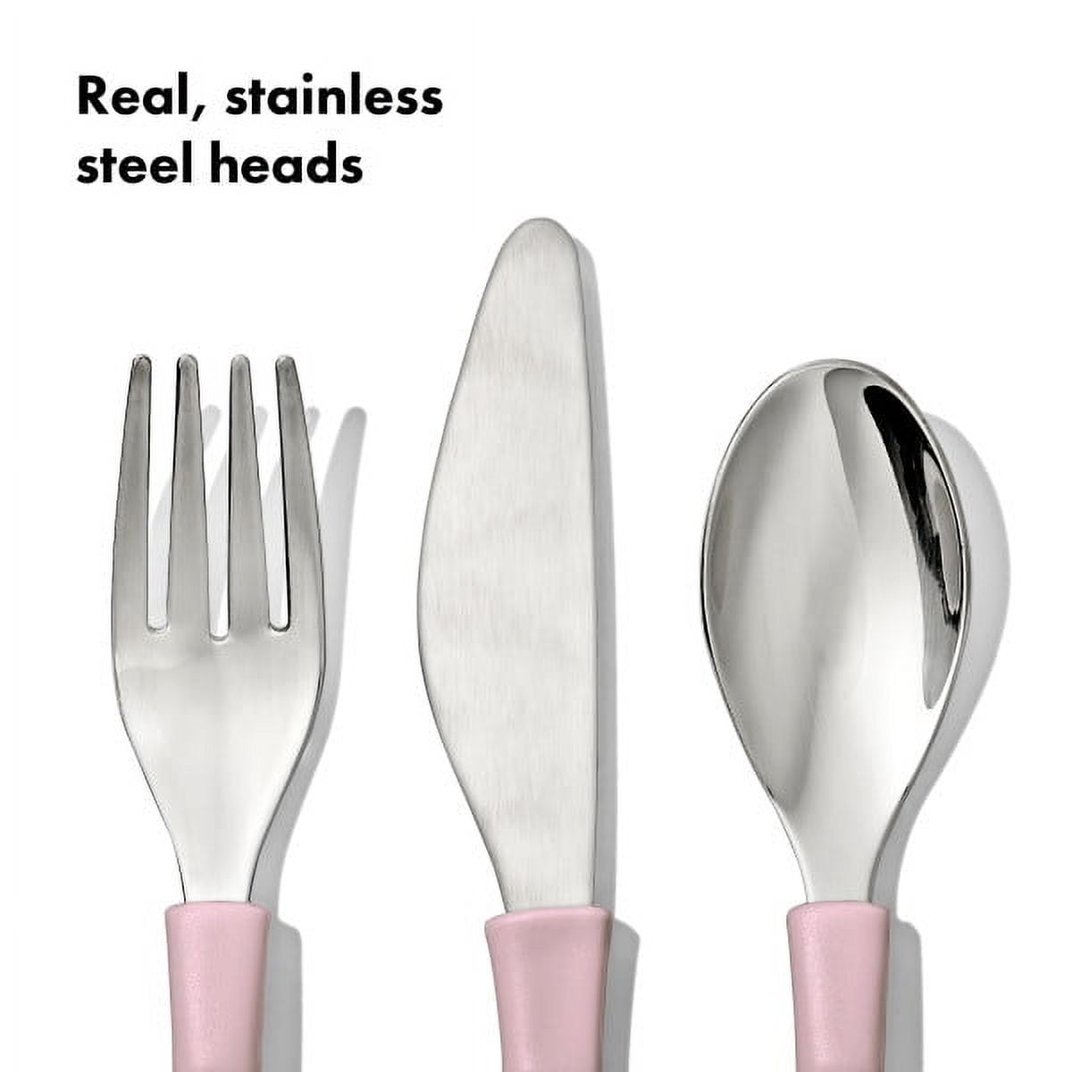 OXO Tot Cutlery Set for Big Kids, Blossom
