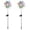 E, variant on SLYNSHome 2Pcs Solar Pinwheels with Stakes and Lights Extra Sparkly Pin Wheel LED Garden Light for Yard Patio Farm Decorations