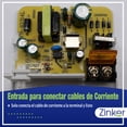 thumbnail image 2 of Eliminador 12V 2A Zinker Cámaras DE Seguridad CCTV o Tiras Led PARA exteriores Contra Agua V1 Eliminador 12 Voltios 2 Amperes, 2 of 4