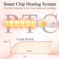thumbnail image 5 of Rotating Curling Iron,1 Inch Rotating Curling Iron with Adjustable 5 Temps, Dual Voltage, Instant Heat to Max 450°F,Auto Shut-Off for Short and Long Hair, 5 of 5