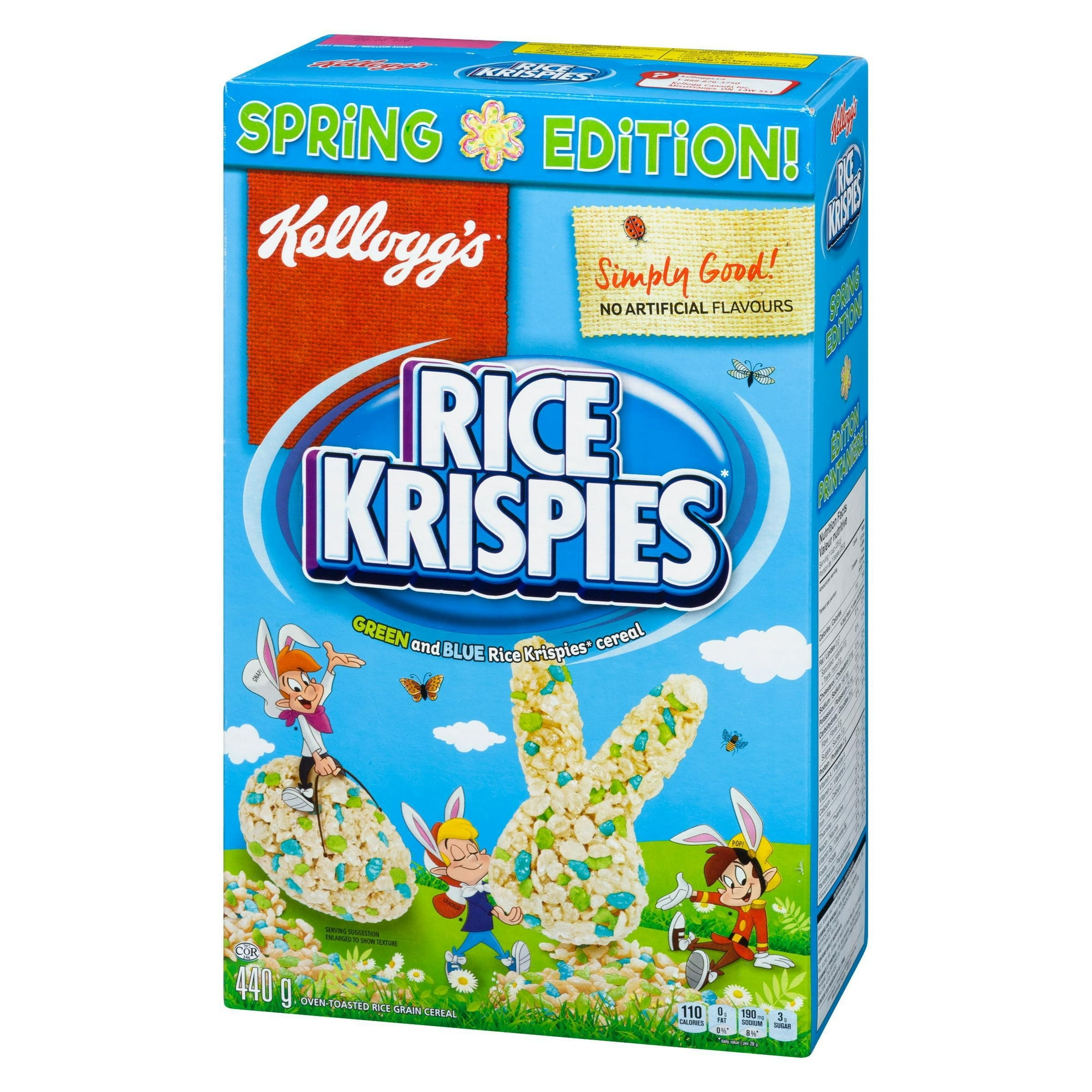Kellogg's Rice Krispies Spring Edition Cereal 440g