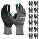 thumbnail image 1 of Guantes de trabajo de seguridad DULFINE con revestimiento de nitrilo de microespuma, 12 pares, 1 of 7