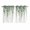 Gray Blue Grass Green, variant on Green Eucalyptus Branches Kitchen Curtains 84 Inch Length, Spring Botanical Leaves Vines Grommet Top Bedroom Living Room Curtains, Light Filtering Cafe Curtain Drapes 2 Panels Set 104''x84''