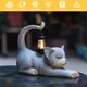 thumbnail image 4 of Estatuilla Solar Del Erizo La Escultura Animal Divertida Resina Con Al Aire Libre, 4 of 9