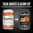 thumbnail image 3 of Humm Kombucha Zero Sugar Drink, Peach Tea, 12 oz Cans (1 Can), 3 of 6