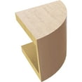 thumbnail image 6 of 6"W x 6"D x 6"H Wide Durham Rough Cedar Woodgrain TimberThane Corbel, Primed Tan, 6 of 6
