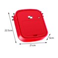 thumbnail image 2 of Robot Inalámbrico Aspirador 1200mAh Fuerte Succión Colector de Polvo Barredora Inteligente de Espera Larga Barredora Húmeda Seca para Hogar Oficina Ho rojo Baoblaze Aspiradora de piso, 2 of 5