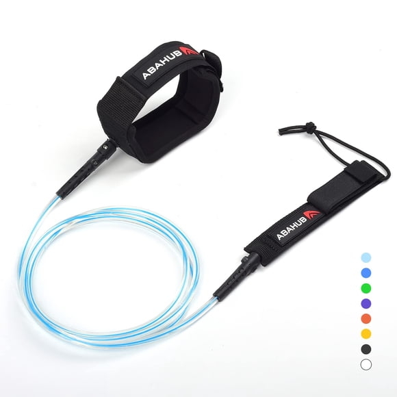 Correa de seguridad para tabla de surf Abahub Premium de 9 pies para longboard y paddleboard