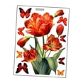 thumbnail image 2 of Pegatina De Pared Con Diseño De Mariposas Y Flores, Ideal Para Decorar Armarios, Habitaciones Infantiles Y Fondo De TV., 2 of 8