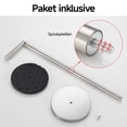 thumbnail image 4 of Porte-papier Toilette Autoportant en Acier Inoxydable avec Base Lestée, 4 of 7