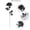 Black, variant on Virelaxpo Black Fake Flower with Long Stems Artificial Dahlia Flowers for Wedding Party Table Centerpieces Arrangements Bouquets Halloween Home Decor