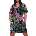 thumbnail image 2 of Midnight Forest VII vestido holgado con bolsillos para mujer vestidos de noche para mujer, 2 of 7
